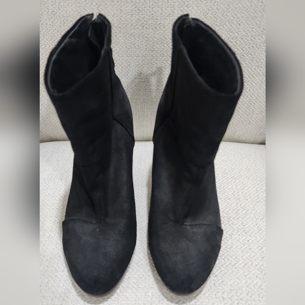 Rag & Bone Black Suede Ankle Boots Size/37.5
